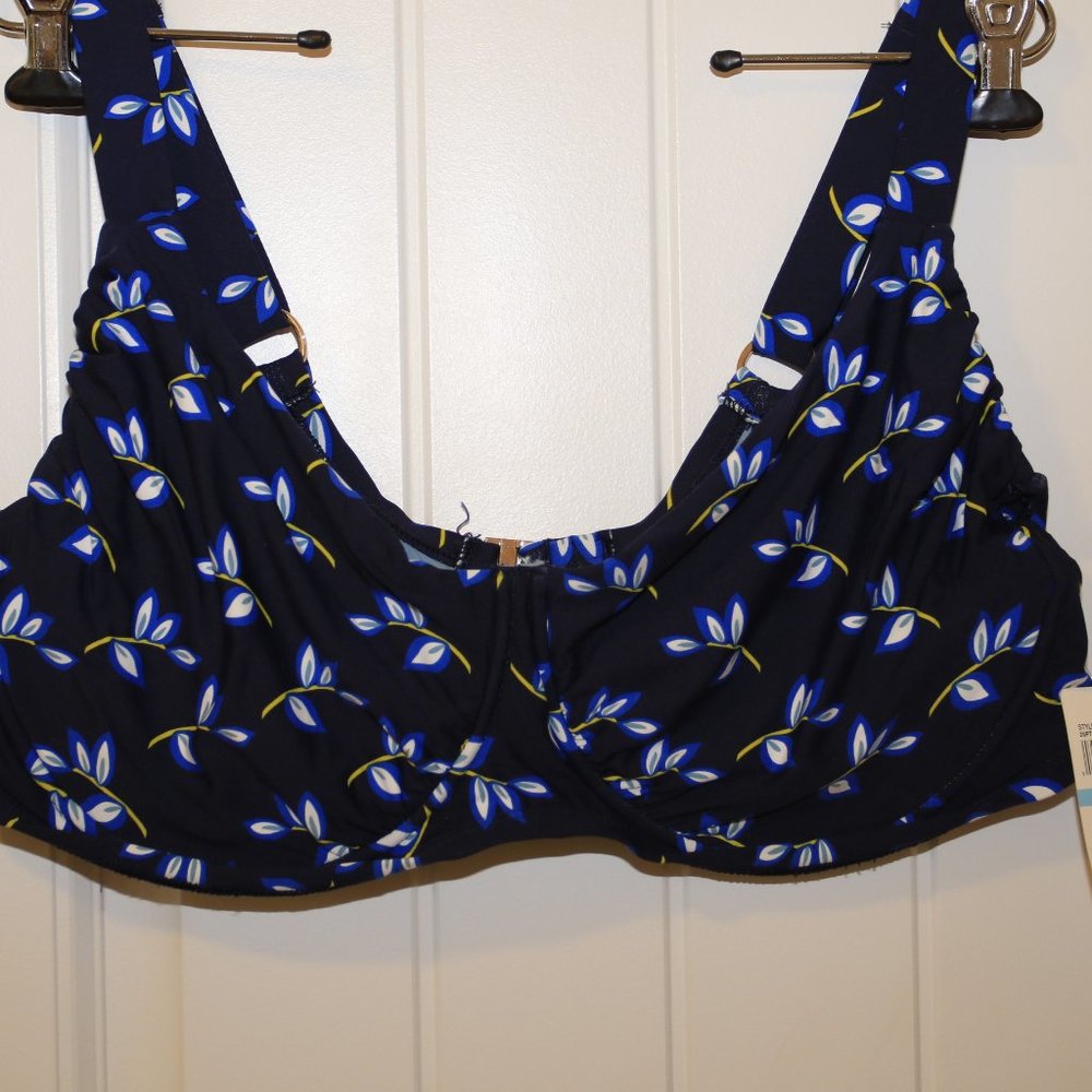 NWT Anne Cole Underwire Bikini Top 20W